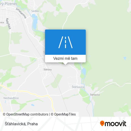 Šťáhlavická mapa