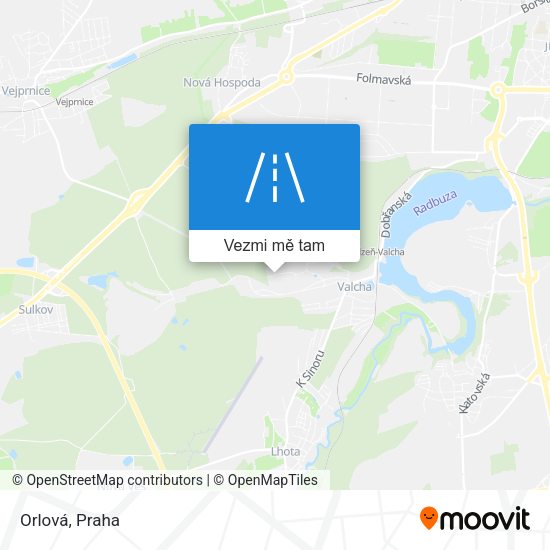 Orlová mapa