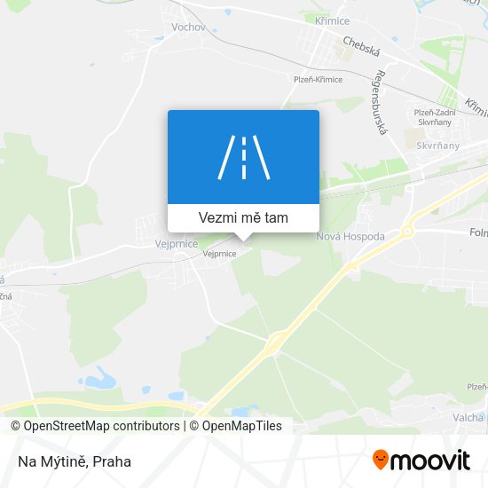 Na Mýtině mapa