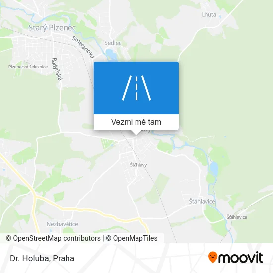 Dr. Holuba mapa