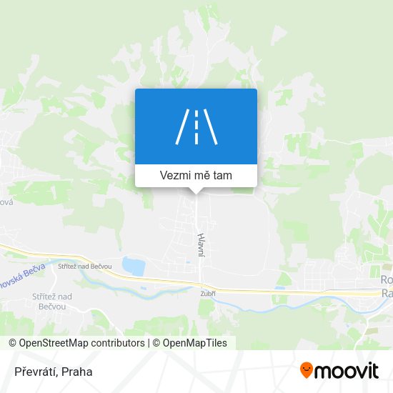 Převrátí mapa