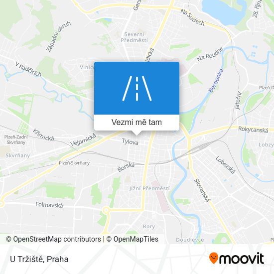U Tržiště mapa