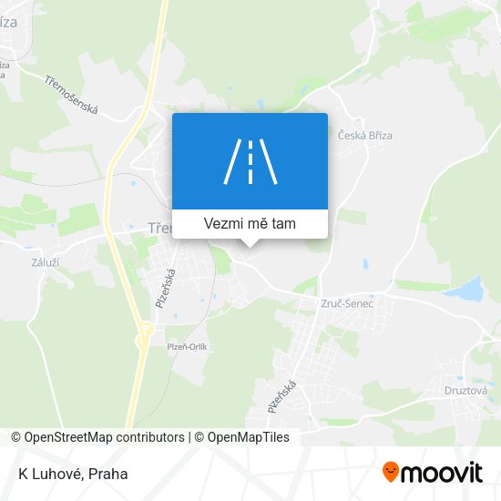 K Luhové mapa