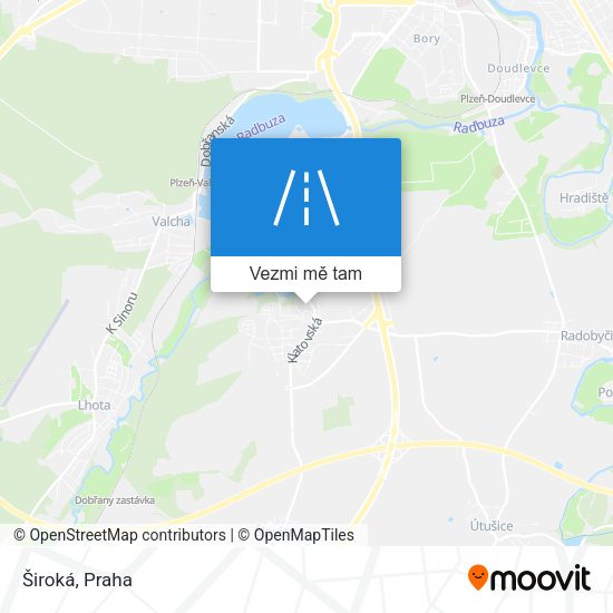 Široká mapa
