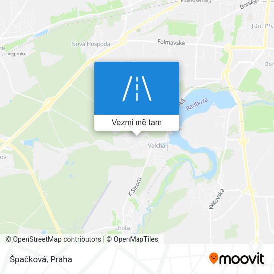 Špačková mapa