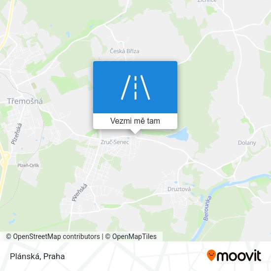 Plánská mapa
