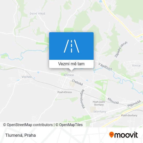 Tlumená mapa
