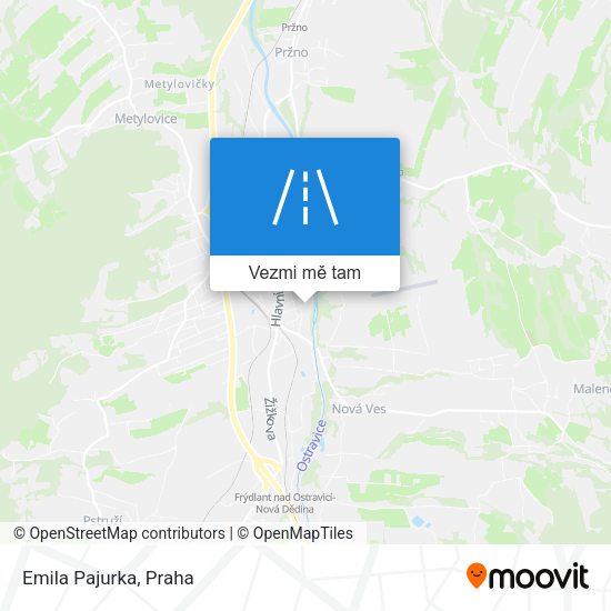 Emila Pajurka mapa