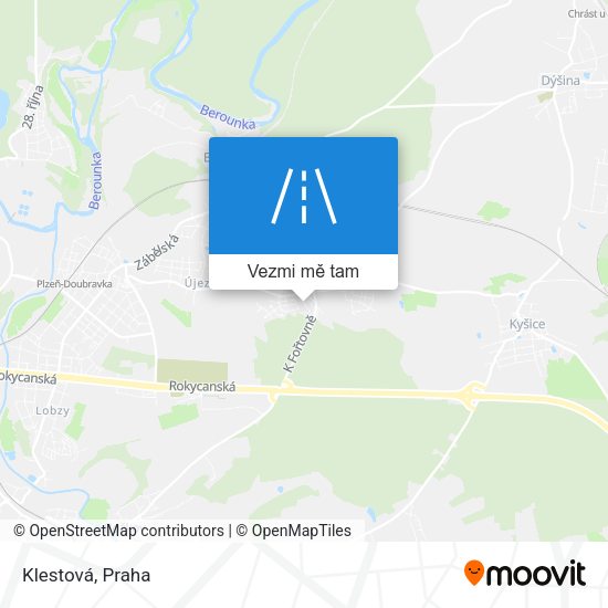 Klestová mapa