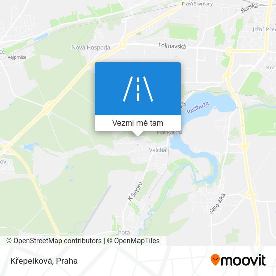 Křepelková mapa