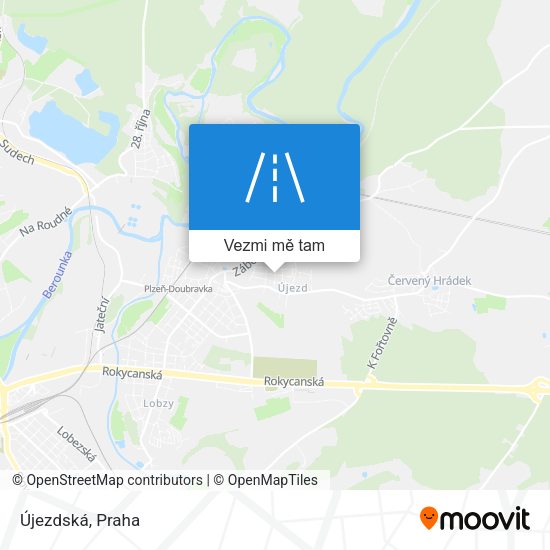 Újezdská mapa