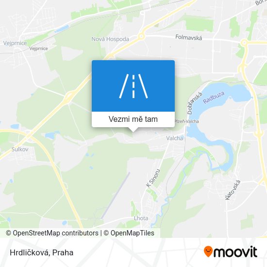 Hrdličková mapa