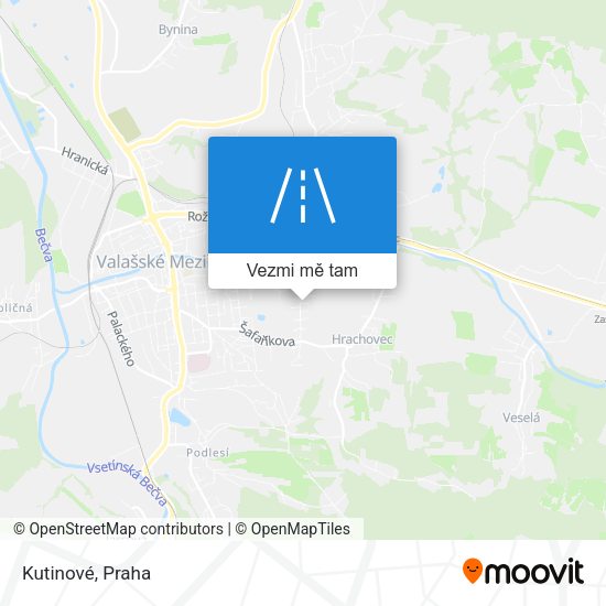 Kutinové mapa