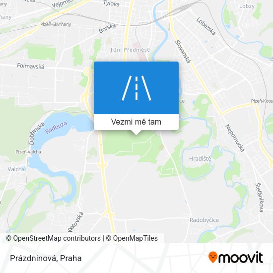 Prázdninová mapa