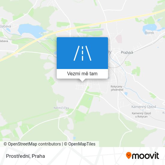 Prostřední mapa