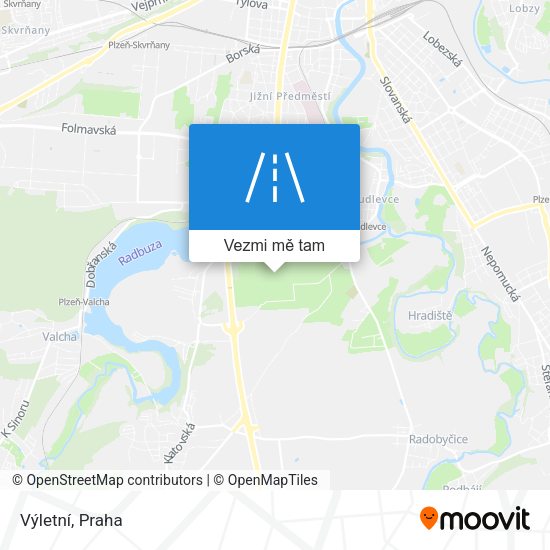 Výletní mapa