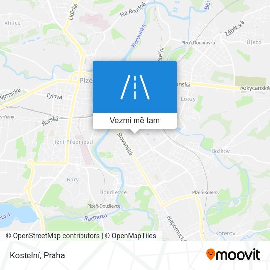 Kostelní mapa