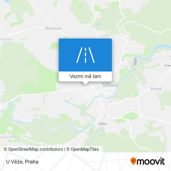 U Věže mapa