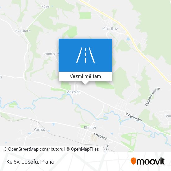 Ke Sv. Josefu mapa