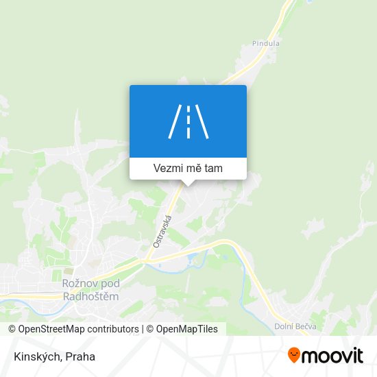 Kinských mapa