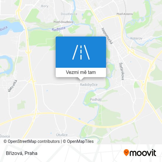 Břízová mapa