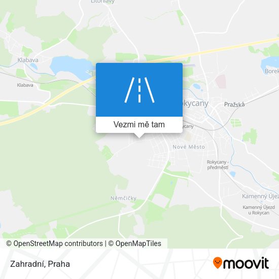 Zahradní mapa