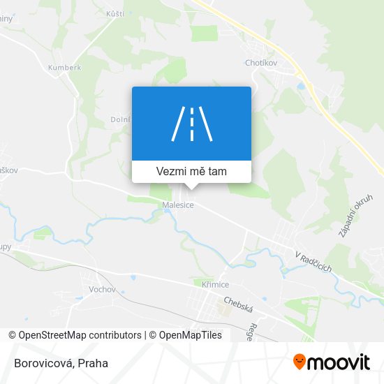 Borovicová mapa
