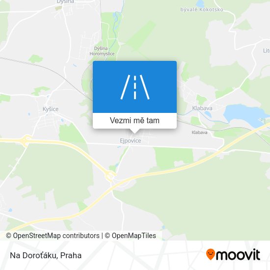 Na Doroťáku mapa