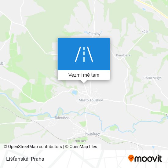 Líšťanská mapa