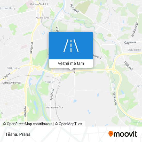 Těsná mapa