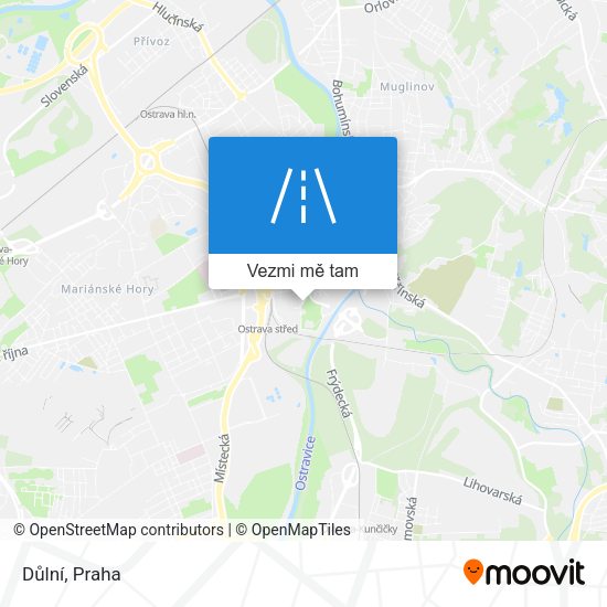 Důlní mapa