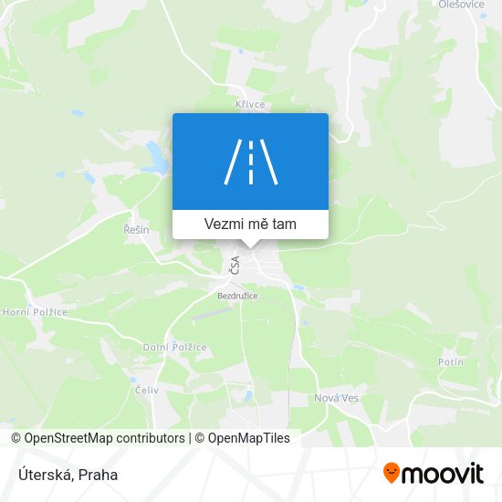 Úterská mapa