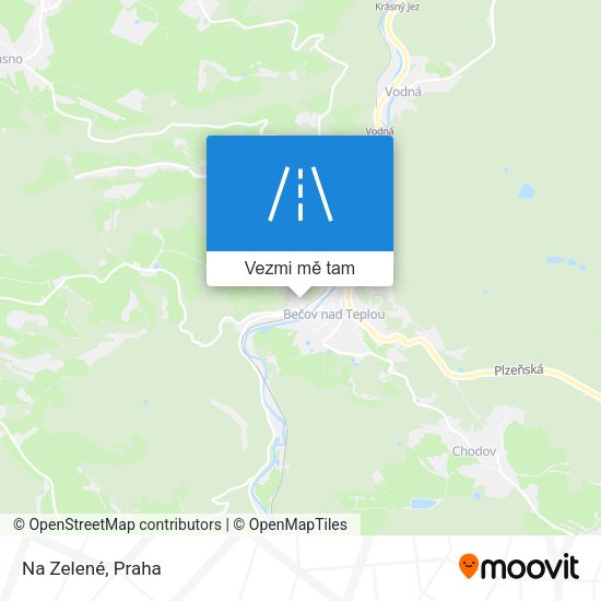 Na Zelené mapa