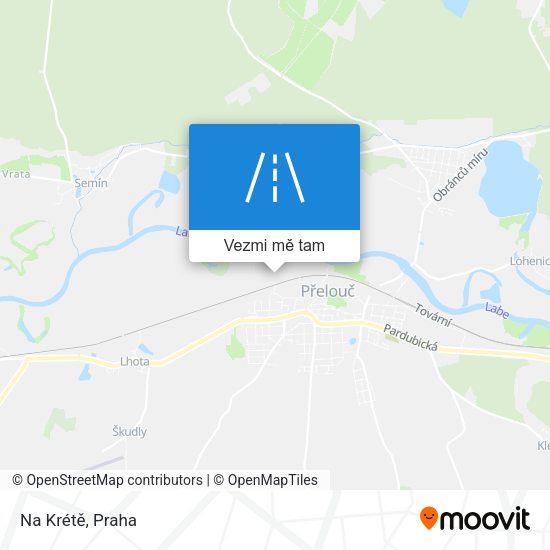 Na Krétě mapa