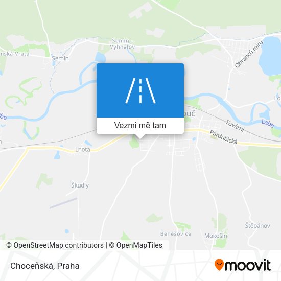 Choceňská mapa