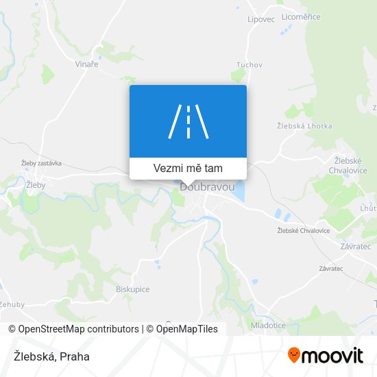 Žlebská mapa