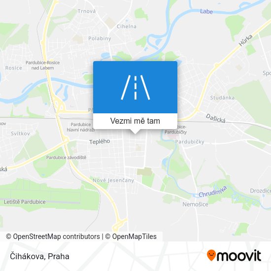 Čihákova mapa