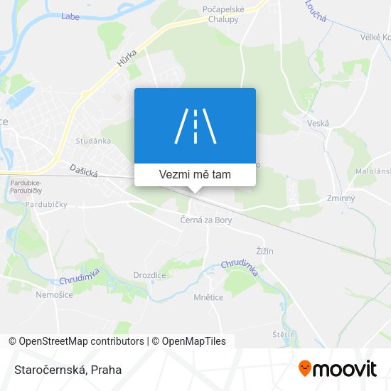 Staročernská mapa