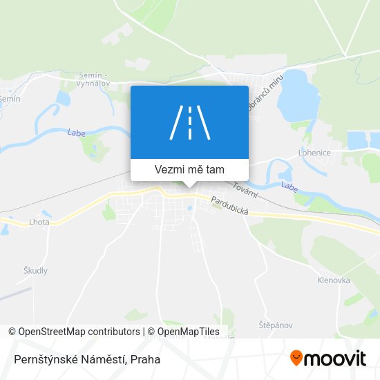 Pernštýnské Náměstí mapa