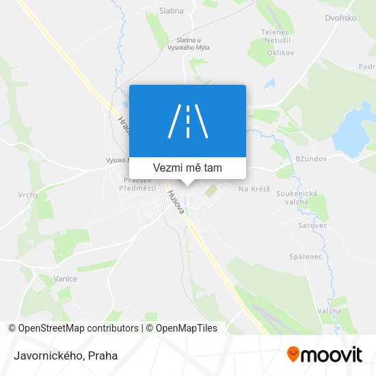 Javornického mapa