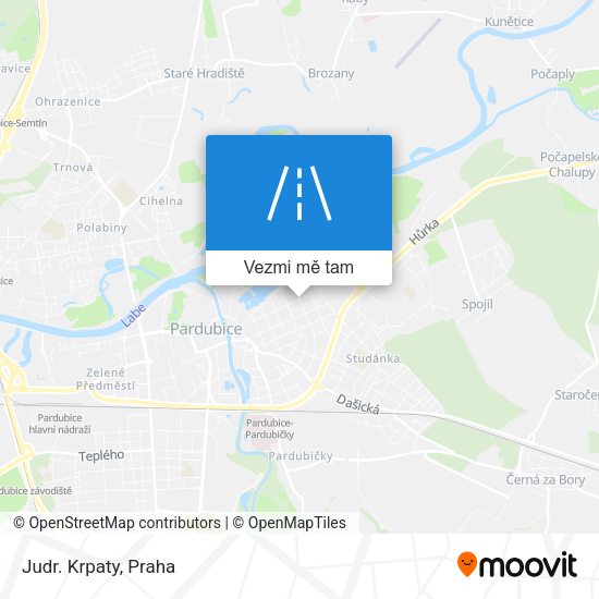 Judr. Krpaty mapa