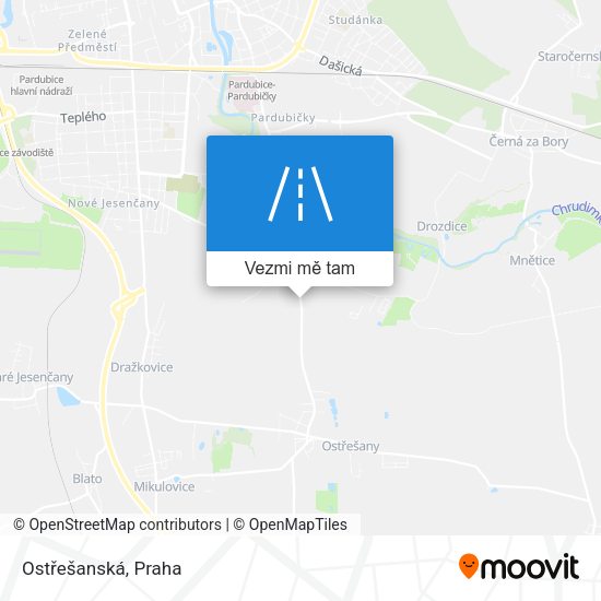 Ostřešanská mapa