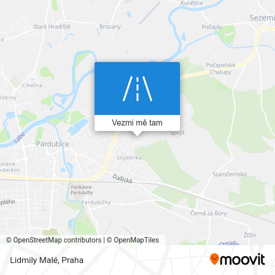 Lidmily Malé mapa