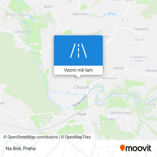 Na Bílé mapa