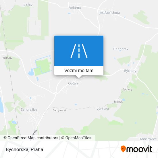Býchorská mapa