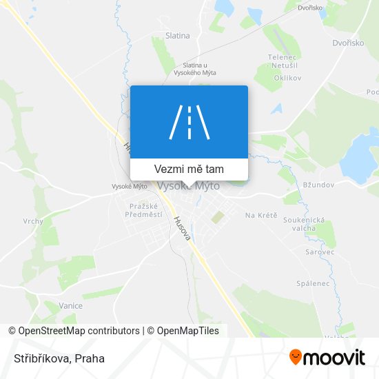 Střibříkova mapa