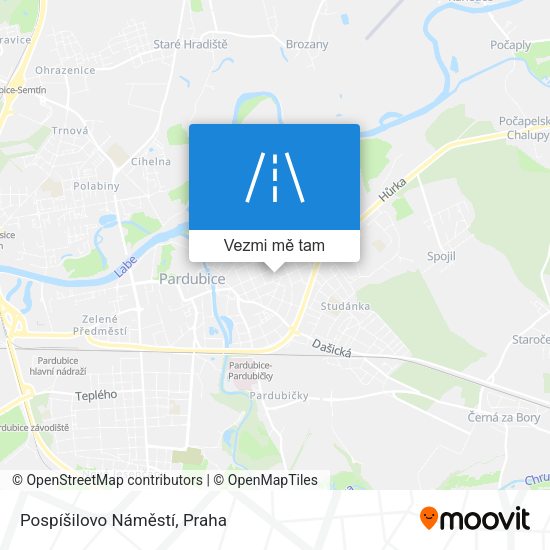 Pospíšilovo Náměstí mapa