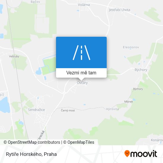 Rytíře Horského mapa