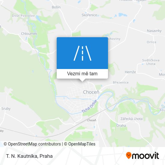 T. N. Kautníka mapa