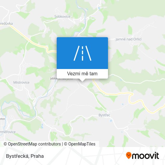 Bystřecká mapa